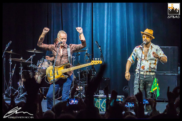 Sting & Shaggy @ the Masonic (Photo: Ken McCain)