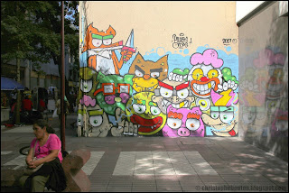 street art, art de rue, fresque, Santiago, Chili