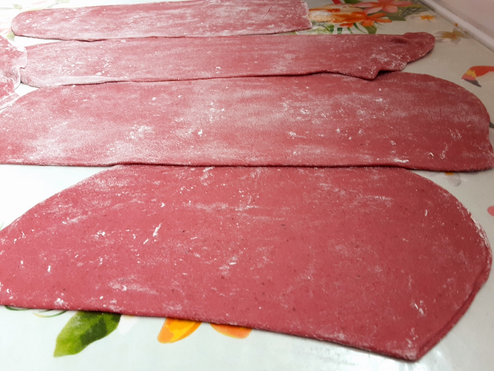 PASTA CASERA DE REMOLACHA