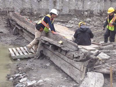 Possible 1830s American Schooner found in Toronto Harbour Ontario