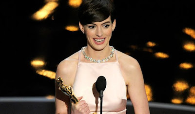 Oscar 2013 Best Actress Anne Hathaway for Les Mis�rables (2012)