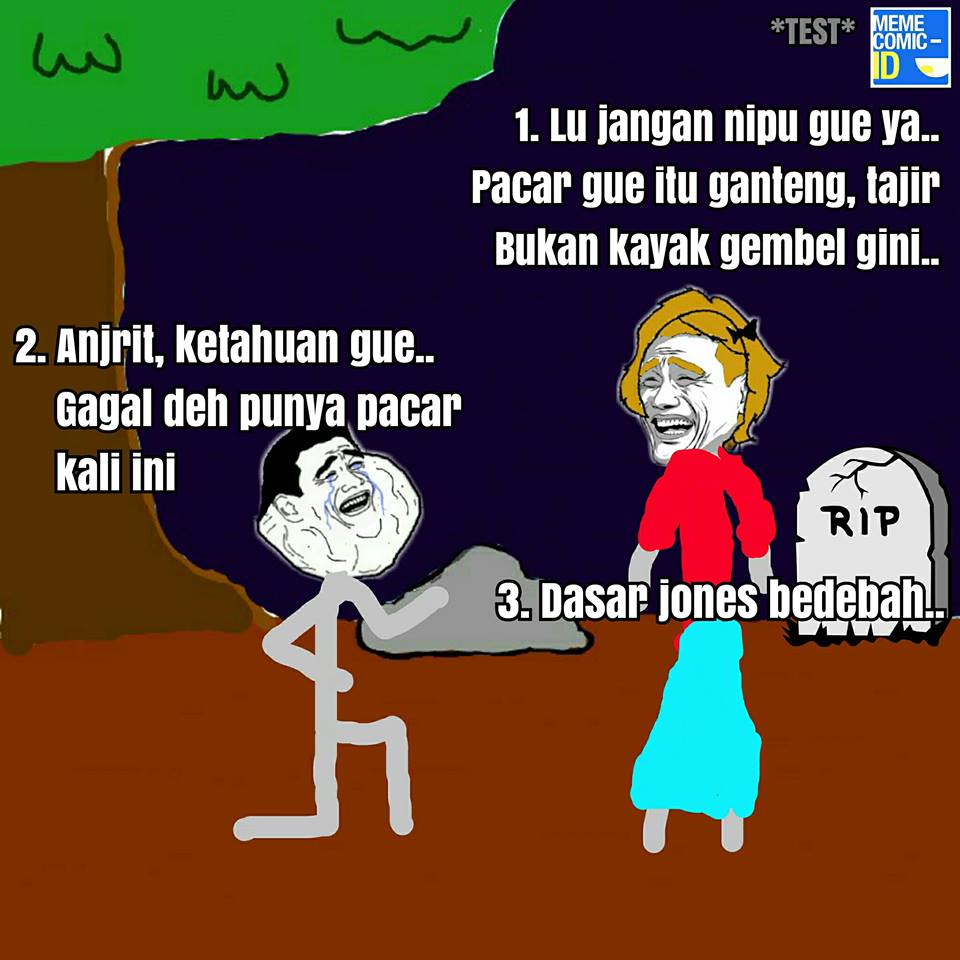 Komik Lucu Sundel Bolong Ini Bikin Kaum Jones Ngakak LucuME