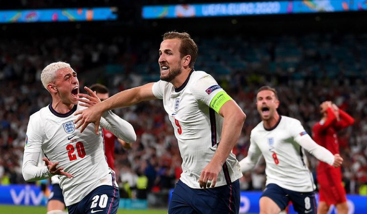 Harry Kane fires England into first European Championship final since 1966