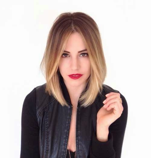 Short Hairstyles with Ombre Color