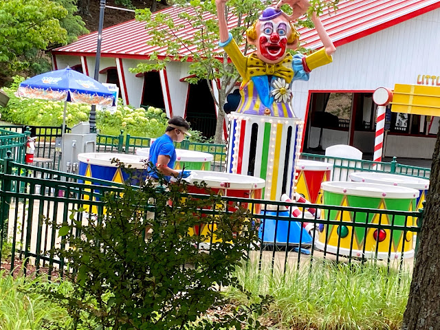 Drum Circus Kiddie Ride Lake Compounce Amusement Park