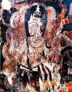 Ancient Buddha Mural Painting