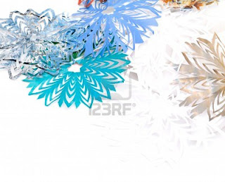 Paper Snowflakes Wallpaper