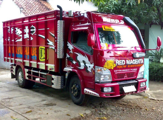  Modifikasi  Truk  Elf  Macan DESIGNER LAWAS