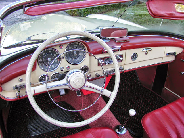 190sl interior