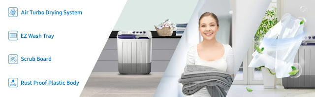 Samsung Semi Automatic Washing Machine 7.2 KG in India