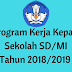 Program Kerja Kepala Sekolah SD/MI Tahun 2018/2019 - Homesdku