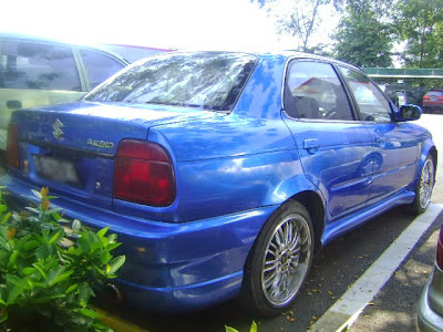 modifikasi mobil suzuki baleno