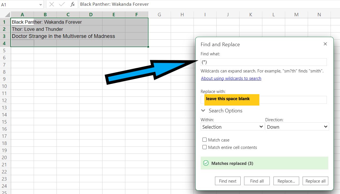  How Do I Remove Anything In Brackets In Excel?