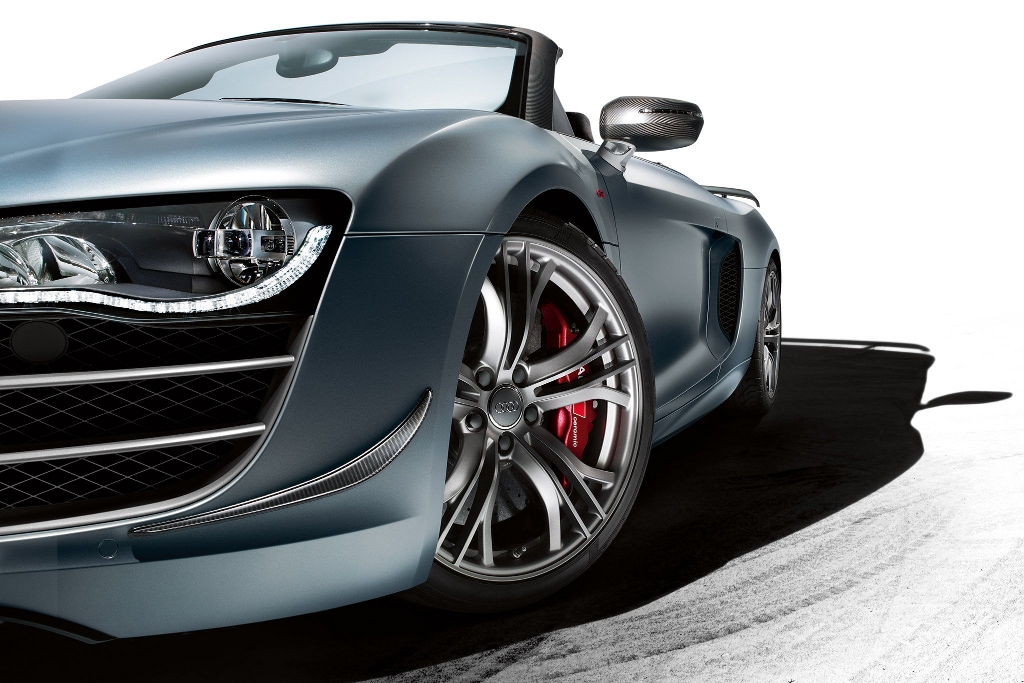 Displaying the pinnacle of Audi Ultra lightweight engineering the R8 GT 