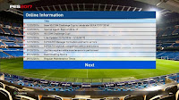 Real Madrid Graphic Menu PES 2017