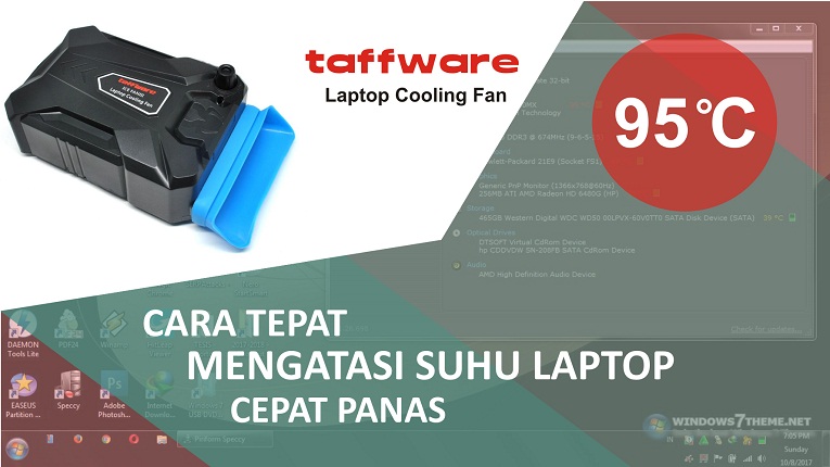 Cara Tepat Mengatasi Suhu Laptop Cepat Panas