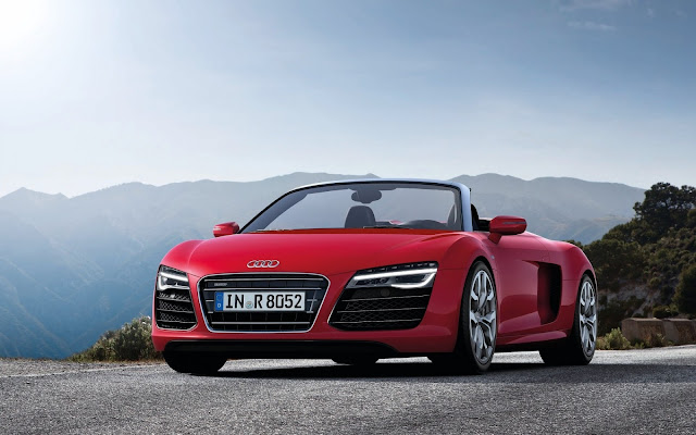 Foto del Audi R8 V10 Spyder 2013 imágenes de carros