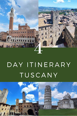 itinerario toscana quattro giorni