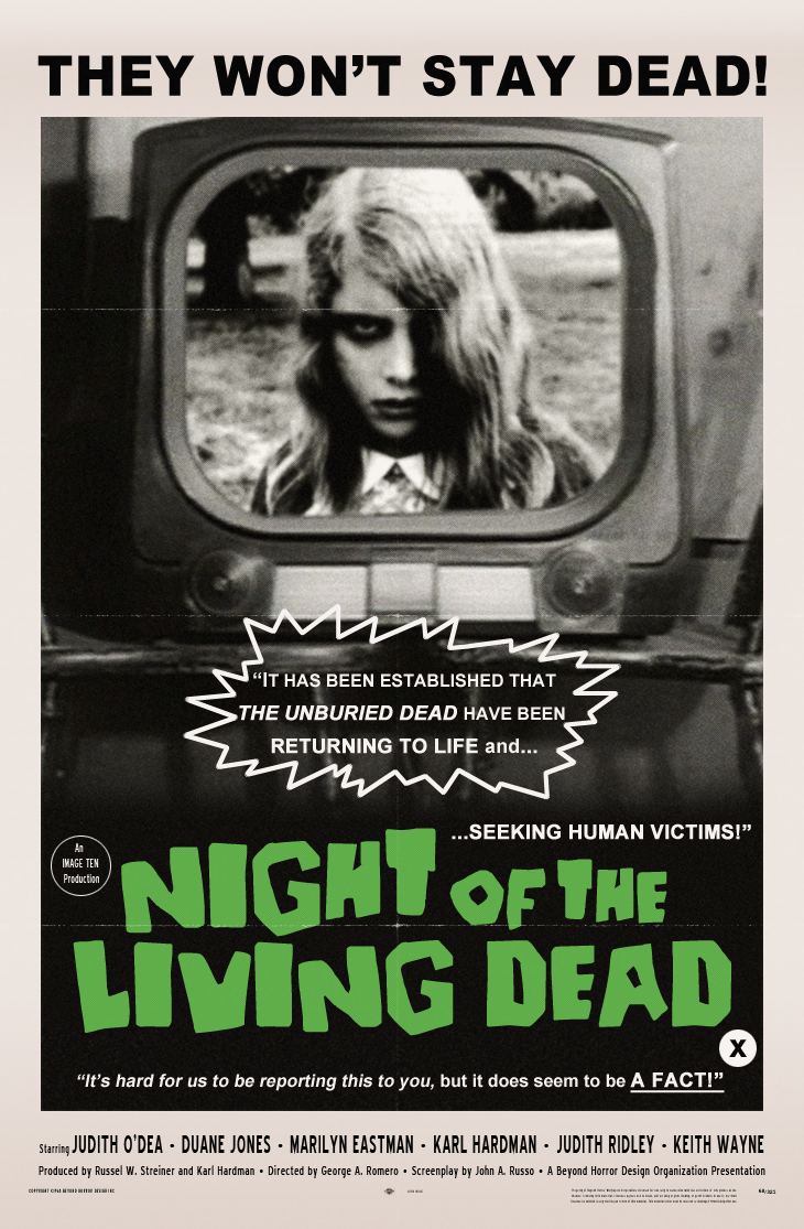 1968 Night Of The Living Dead