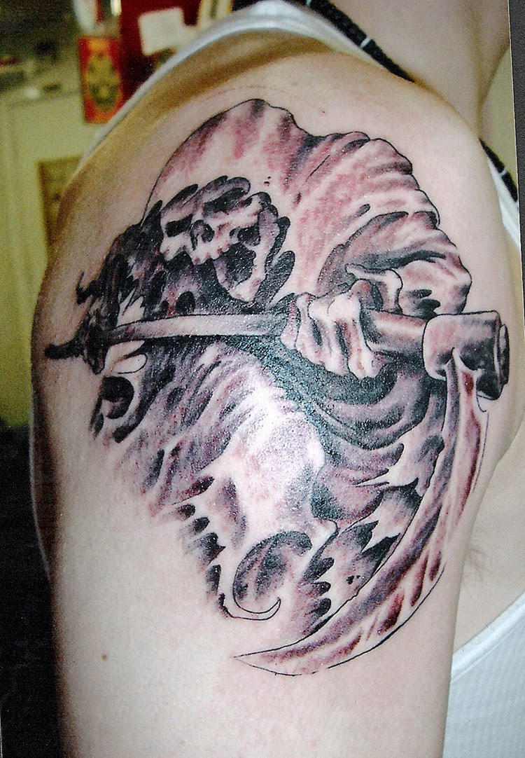 25 Cool Grim Reaper Tattoos Design  Best Tattoo Pictures