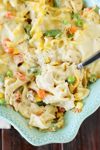 Leftover Turkey Noodle Casserole | The Kitchen is My ...