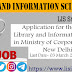 Application for the post of Library and Information Officer in Ministry of Corporate Affairs, New Delhi. Last Date- 03 March 2021