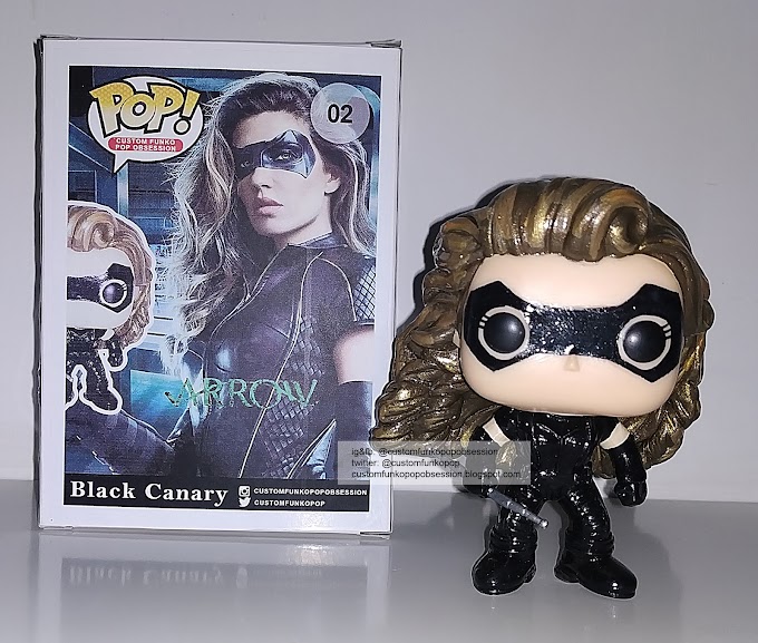 Arrow Black Canary Custom Funko Pop