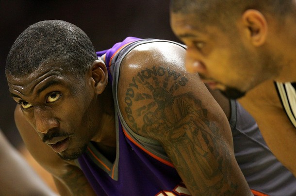 amare stoudemire jewish tattoo. Amar#39;e Stoudemire is Jewish