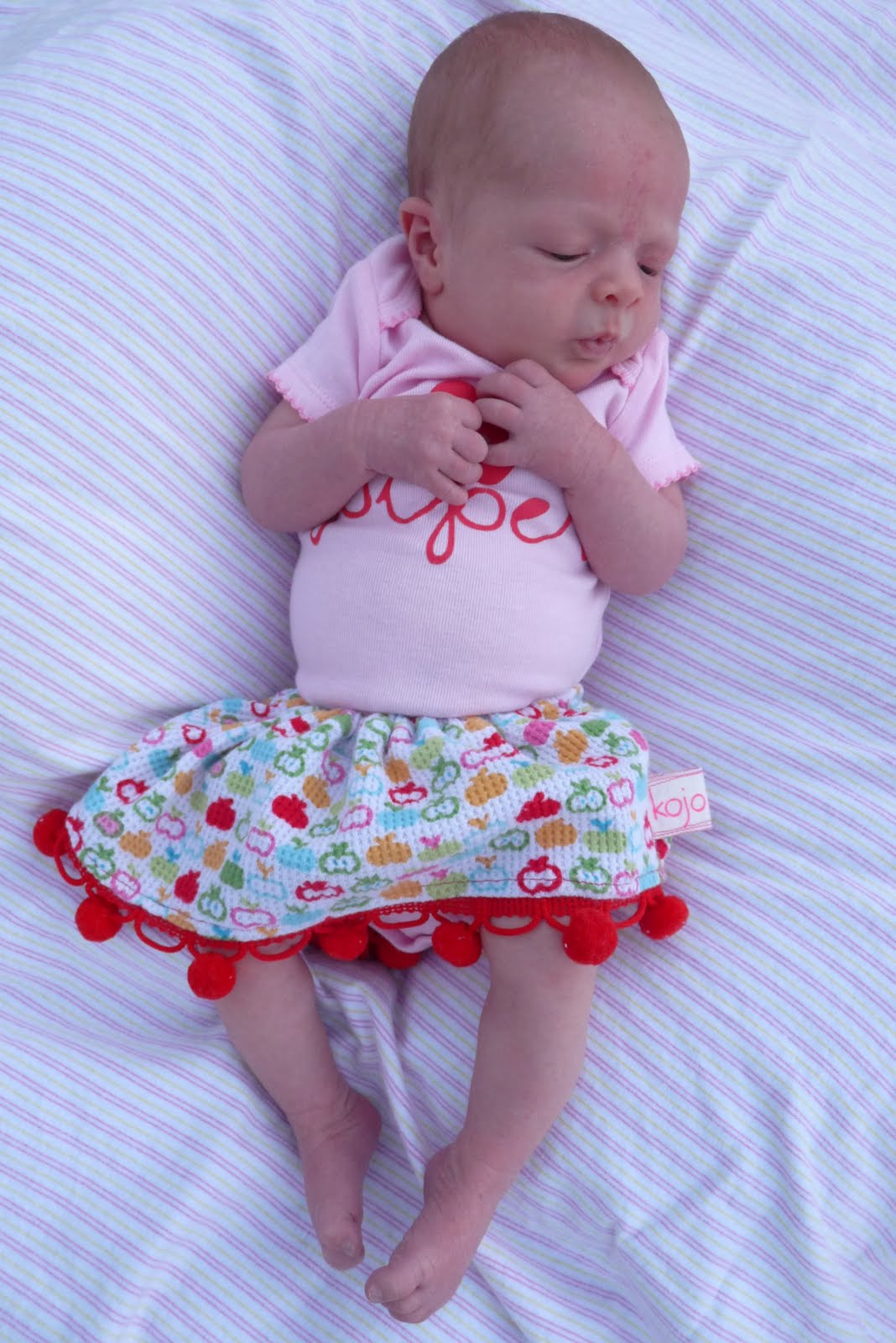 cute newborn baby girl