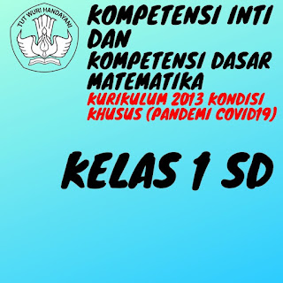 KI KD Matematika kurikulum 2013