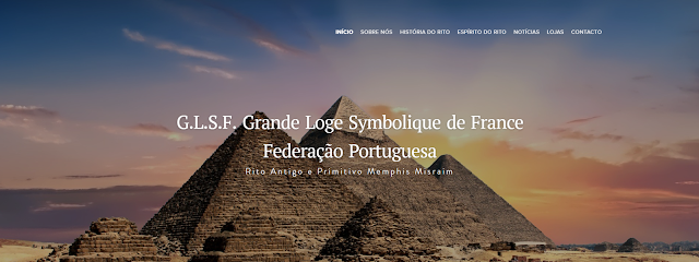 G.L.S.F. - Grande Loge Symbolique de France - Federação Portuguesa | Rito Antigo e Primitivo Memphis Misraim | Novo site