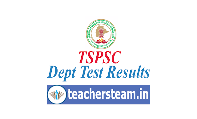 tspsc Dept Test Results