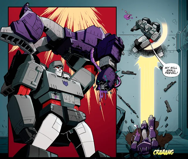 Megatron y Shockwave