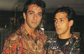 Sanjay Dutt And Salman Khan Together In Saajan