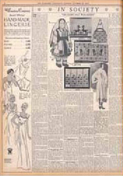 Στις 10-11 Οκτωβρίου 1933 η Louise Taft Semple άνοιξε την έπαυλή της στην οδό Pike στο Σινσινάτι για να φιλοξενήσει μια επίδειξη χειροτεχνημάτων που οργανώθηκε από την Priscilla Capps. Η εφημερίδα "The Cincinatti Enquirer" δημοσίευσε ένα μακροσκελές άρθρο που περιλάμβανε εικόνες μερικών από τα πιο αντιπροσωπευτικά χειροτεχνήματα των Near East Industries στην Αθήνα.