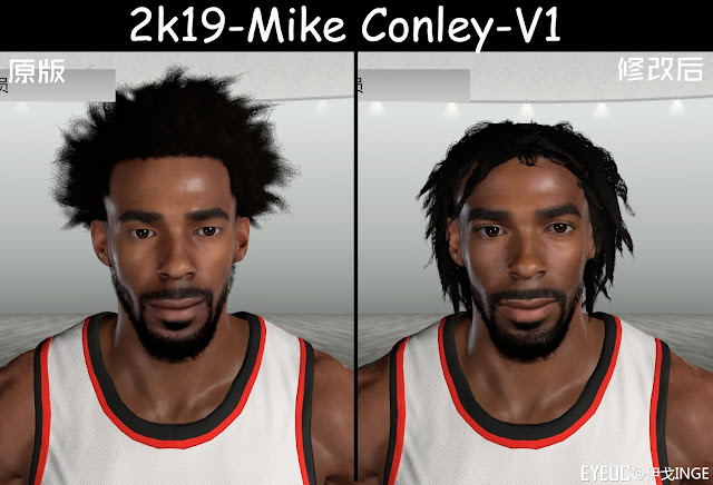 NBA 2K19 Mike Conley Cyberface