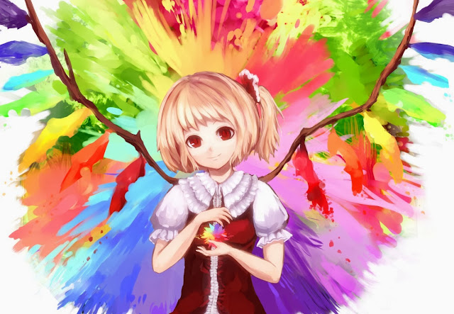 flandre scarlet,anime girl,touhou