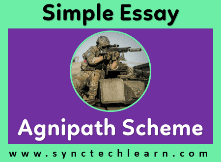 essay on agneepath scheme in english