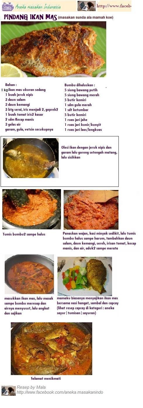 Aneka Masakan Indonesia  Indonesian Food: Resep Pindang 