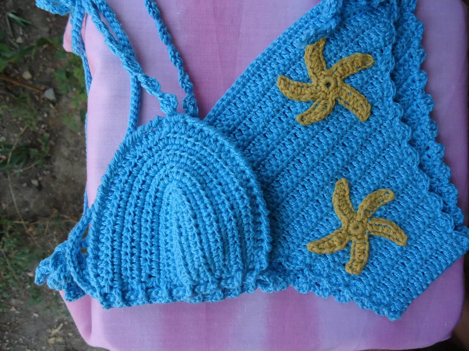 Imagenes de bikinis tejidas al crochet