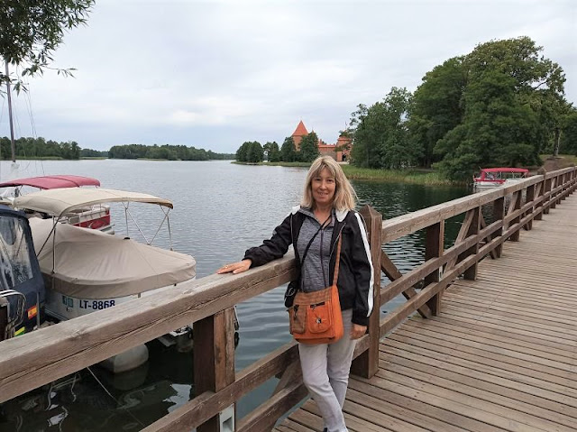 il castello sull'isola di trakai