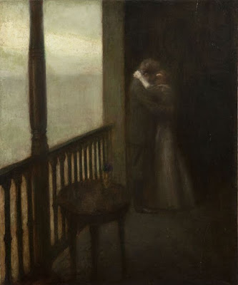 Louis Picard, The Kiss painting