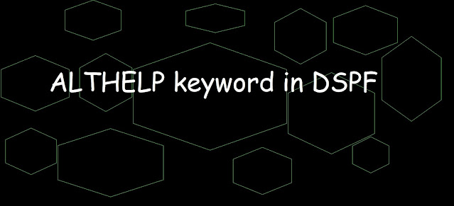 ALTHELP keyword in DSPF, althelp help, althelp keyword for display files in ibmi as400, help keyword in dspf, dspf keyword, dspf, ibmi, as400, as400 and sql tricks