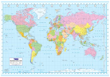  World  on Map A Diagrammatic Representation Of An Area Of Land Or Sea Showing