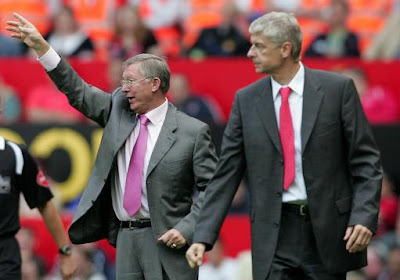 Ferguson Faucets on Sir Alex Ferguson   Arsene Wenger   Manchester United   Arsenal  Pa