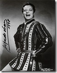 Alfredo Kraus as the Duke in Rigoletto at his Metropolitan Opera debut.