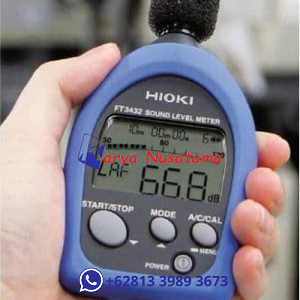 Alat Ukur Peringkat Suara Digital Hioki FT3432 Sound Level Meter