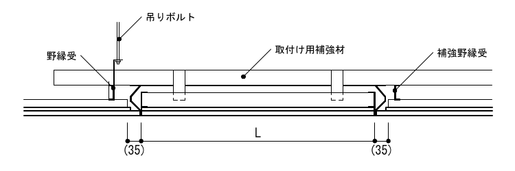 3-42-2　天井点検口 A-A断面