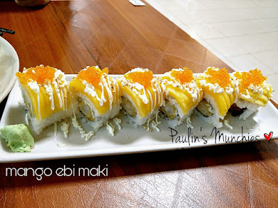 Paulin's Munchies - Japanese Curry Express at Fortune Centre - Mango ebi maki