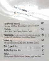 Schmidt's Hotdog: Menu and Prices